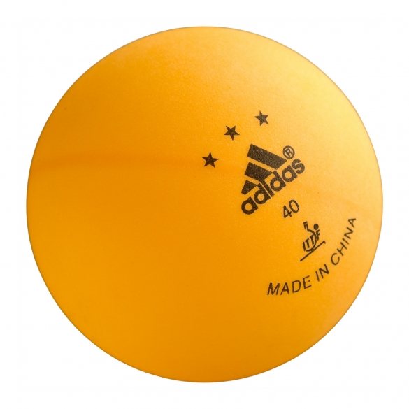 Adidas tafeltennisballen ITTF*** Competition (3 stuks, oranje) 7050403